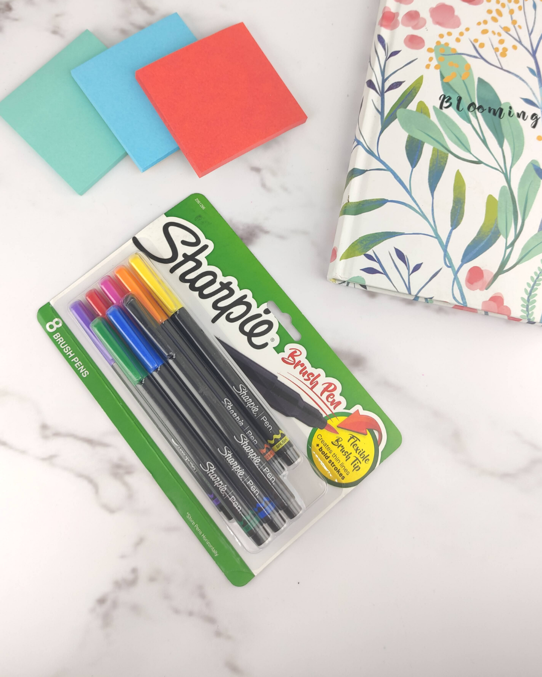 Sharpie Brush x 8 Unidades