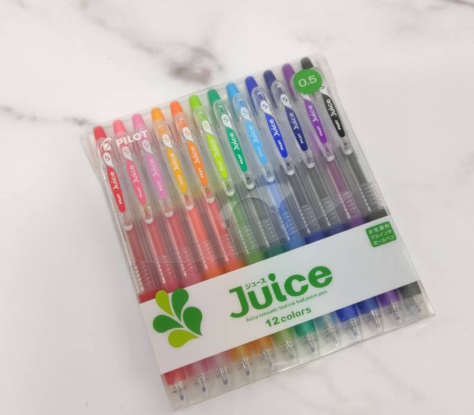 Pilot Juice x 12 colores 0.50