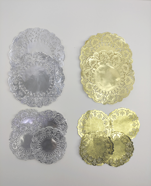 Decoración Dorada Plateada