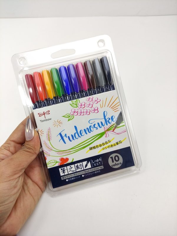 Tombow fudenosuke x 10