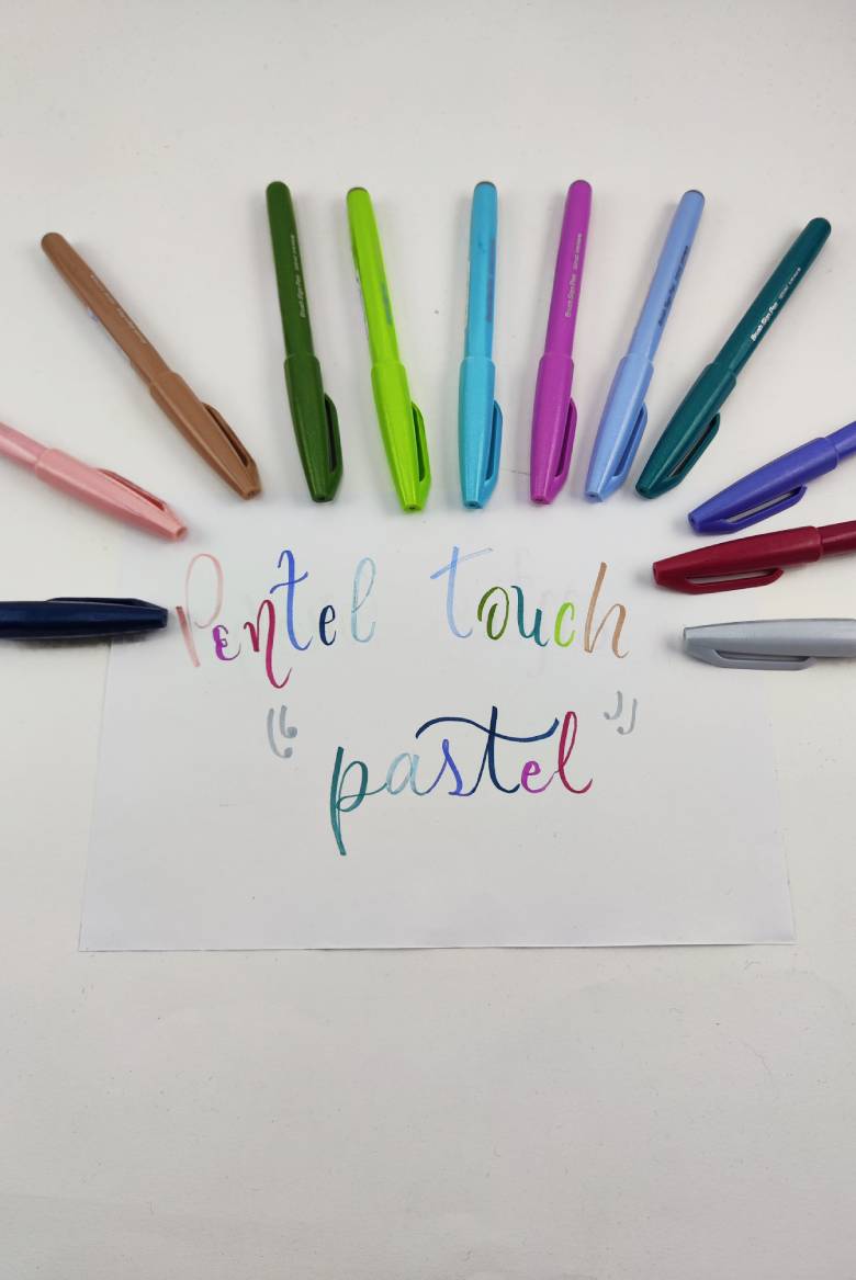 Set Pentel Touch Pastel