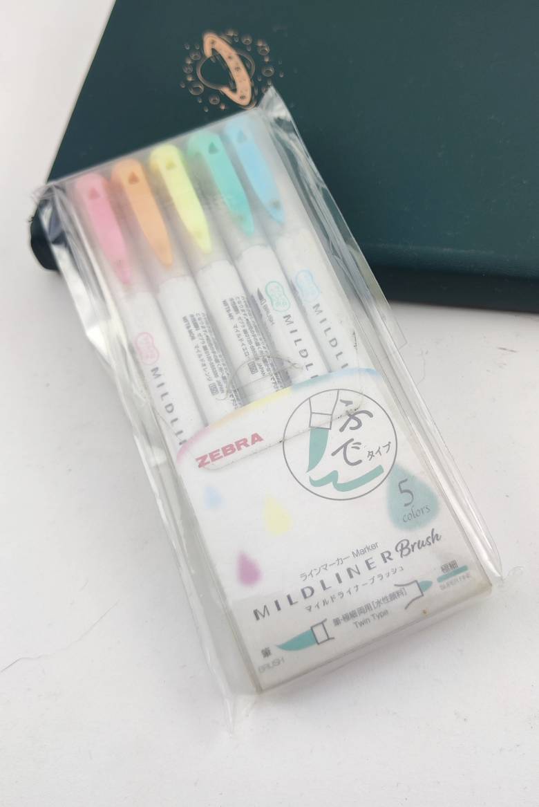 Zebra Mildliner Brush Pen