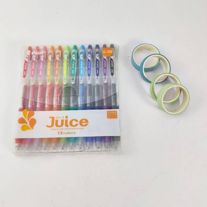 Pilot Juice x 12 colores 0.38