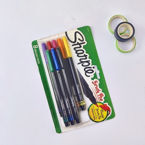Sharpie Brush x 8 Unidades