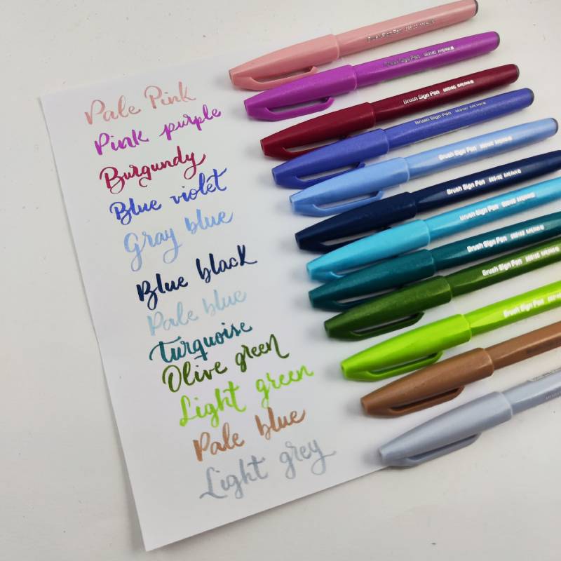Set Pentel Touch Pastel