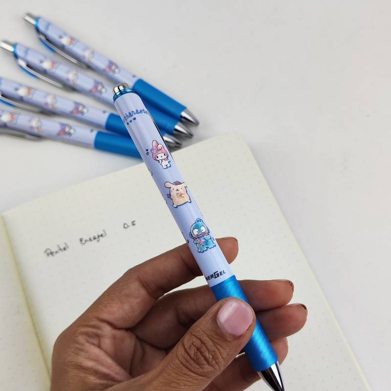Lapicero Pentel 0.5  cuerpo metal