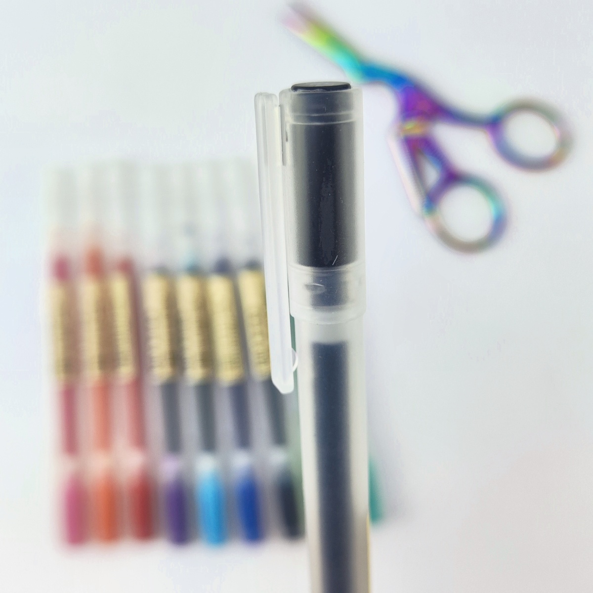 Refill MUJI Gel | Negro | 0.38 mm y 0.5 mm