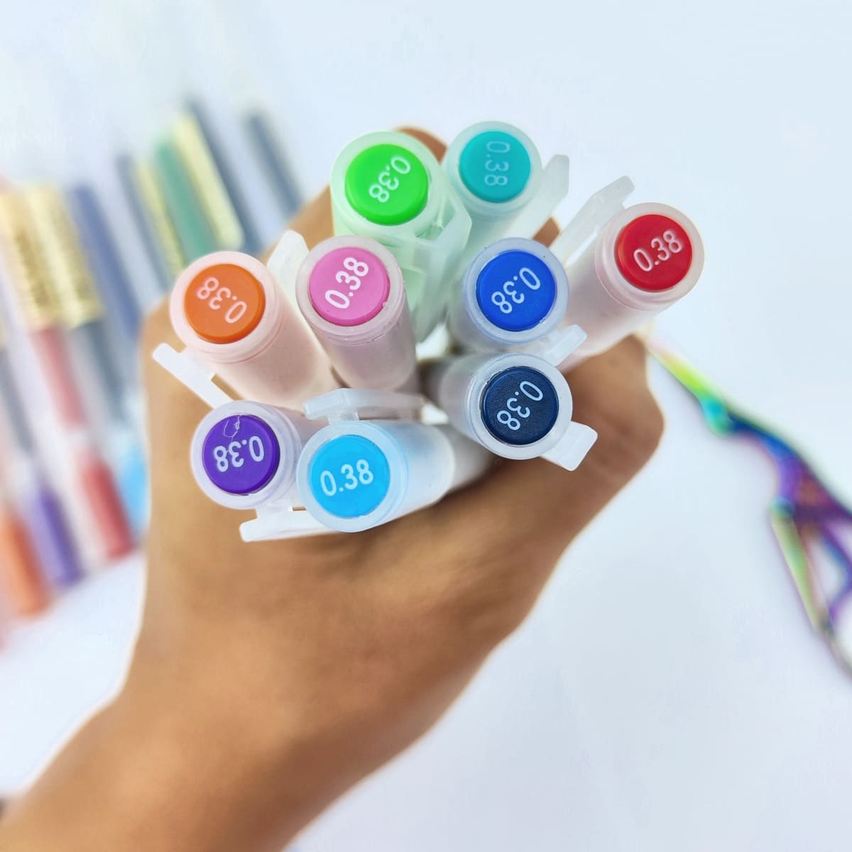 Lapicero MUJI de Gel | 0.38 mm | Color Individual
